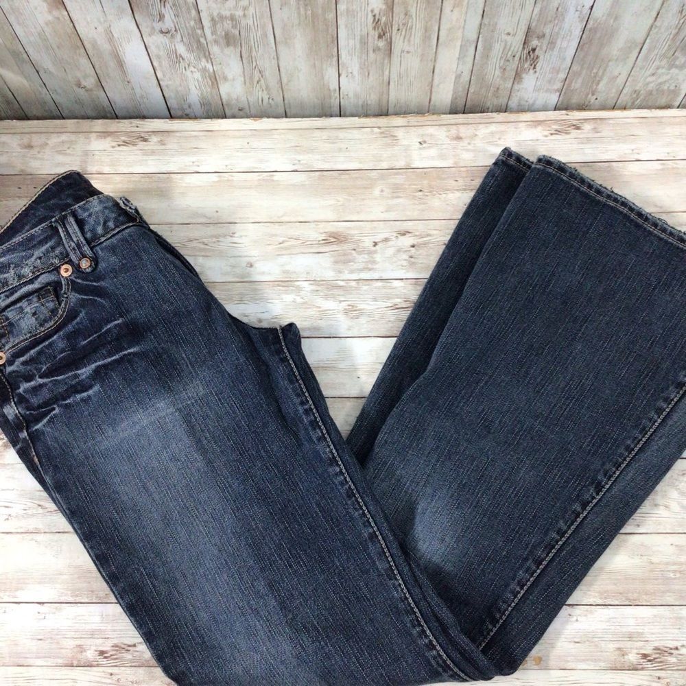 Silver Jeans Dark Wash Flare & Wide Leg Jeans